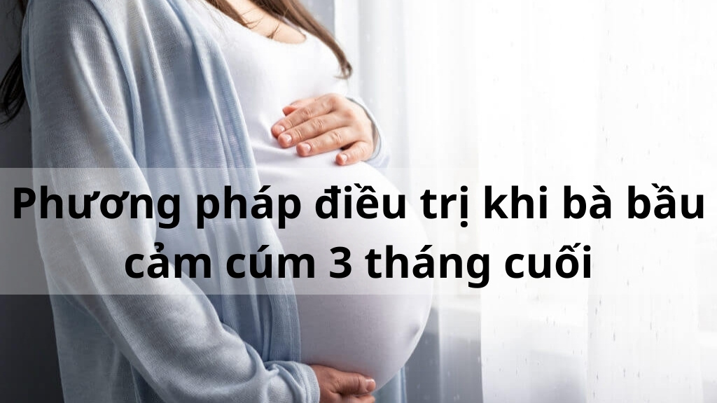 Phương pháp điều trị khi bà bầu cảm cúm 3 tháng cuối