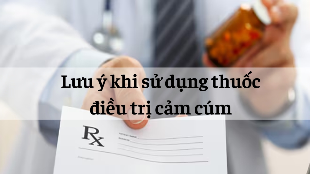 Lưu ý khi sử dụng thuốc điều trị cảm cúm cho bà bầu