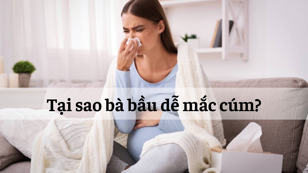 Tại sao bà bầu dễ mắc cúm