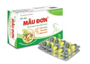 Viên cảm cúm Mẫu đơn