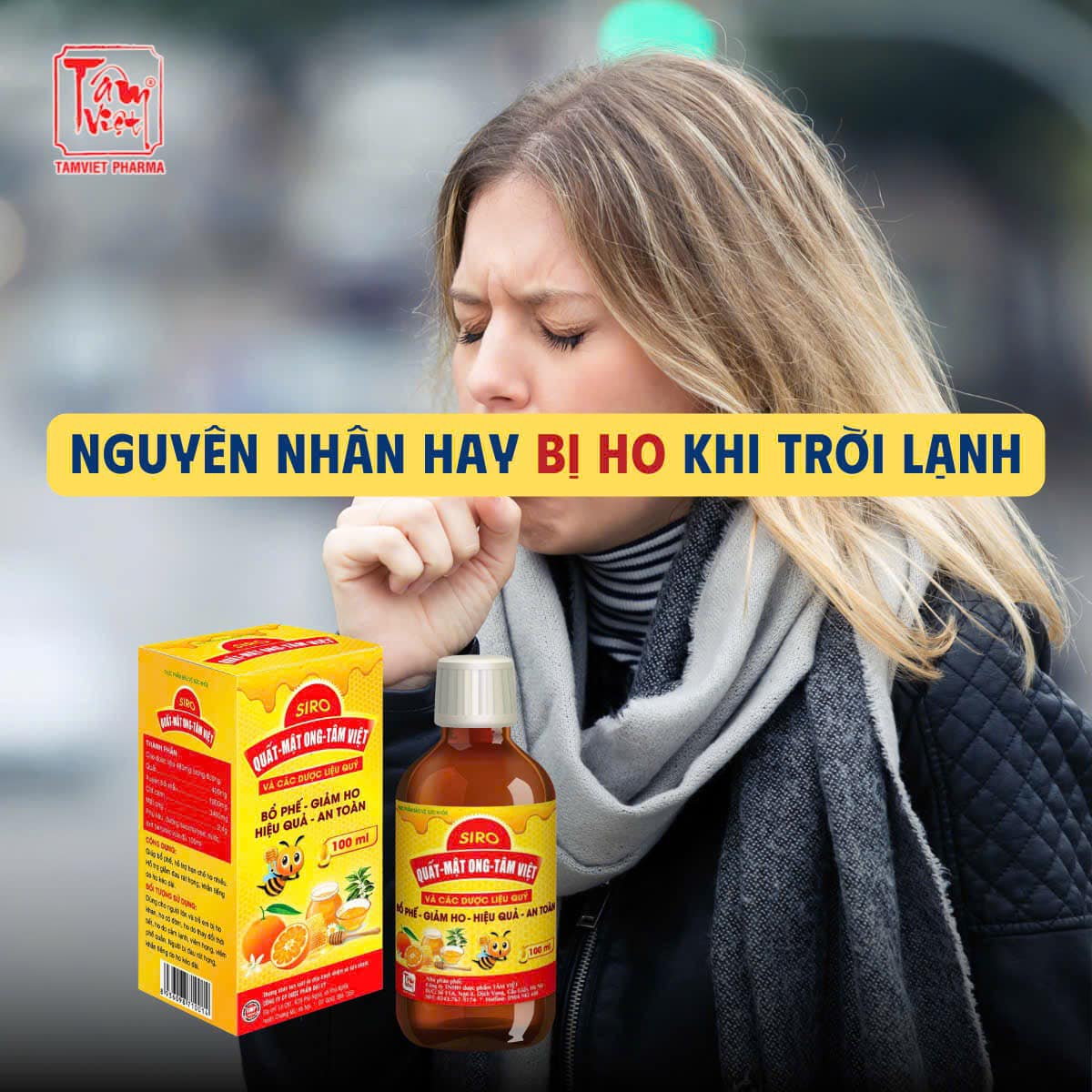 GIẢI MÃ LÍ DO HAY BỊ HO KHI THỜI TIẾT LẠNH
