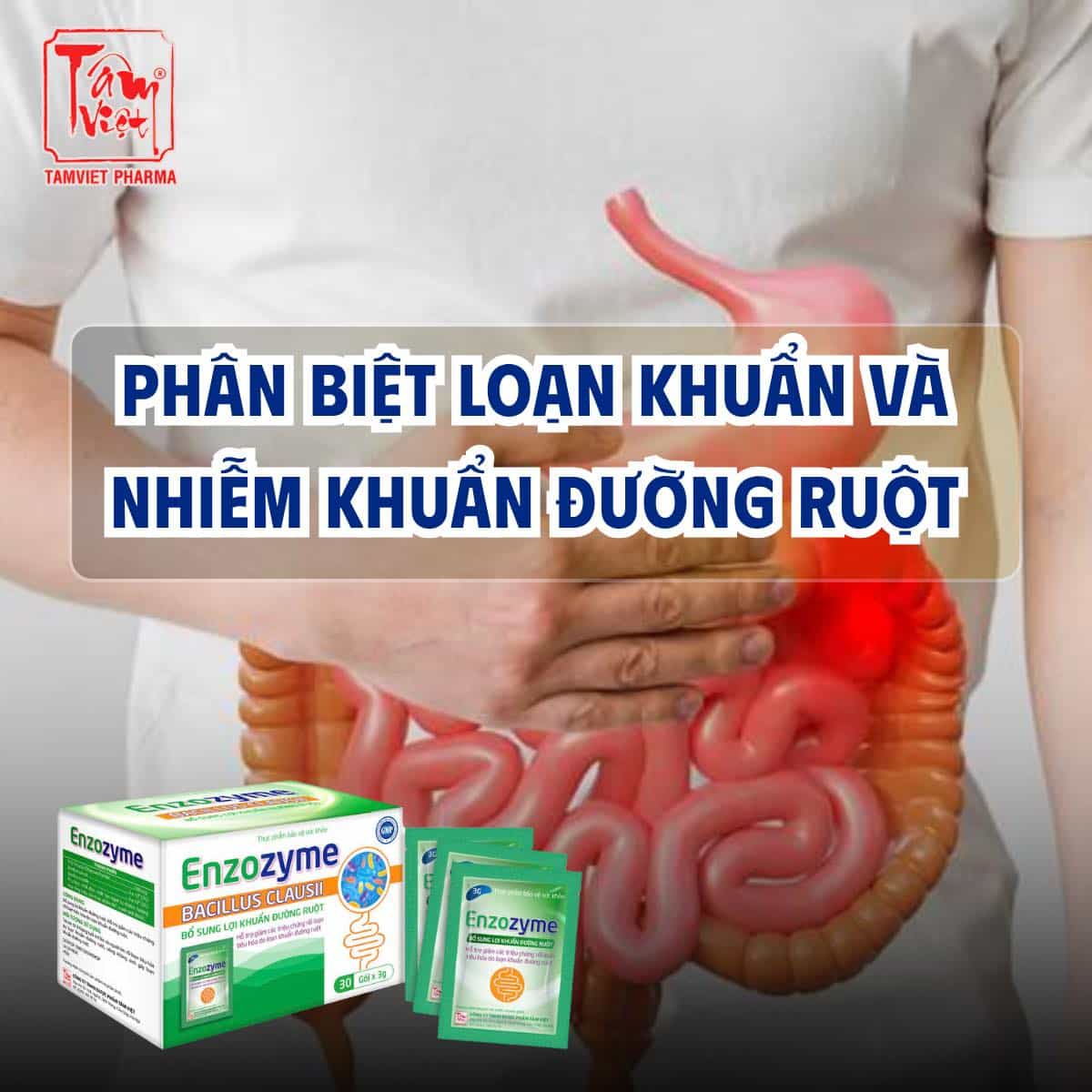 HƯỚNG DẪN PHÂN BIỆT: LOẠN KHUẨN VÀ NHIỄM KHUẨN ĐƯỜNG RUỘT