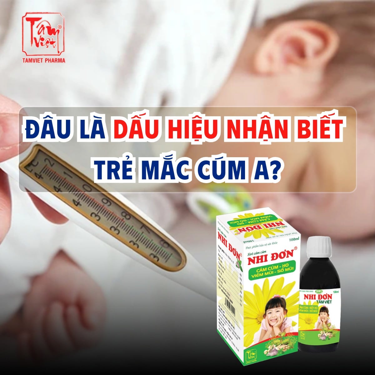 TRẺ SỐT, HO KÉO DÀI: ĐÂU LÀ DẤU HIỆU NHẬN BIẾT TRẺ MẮC CÚM A?