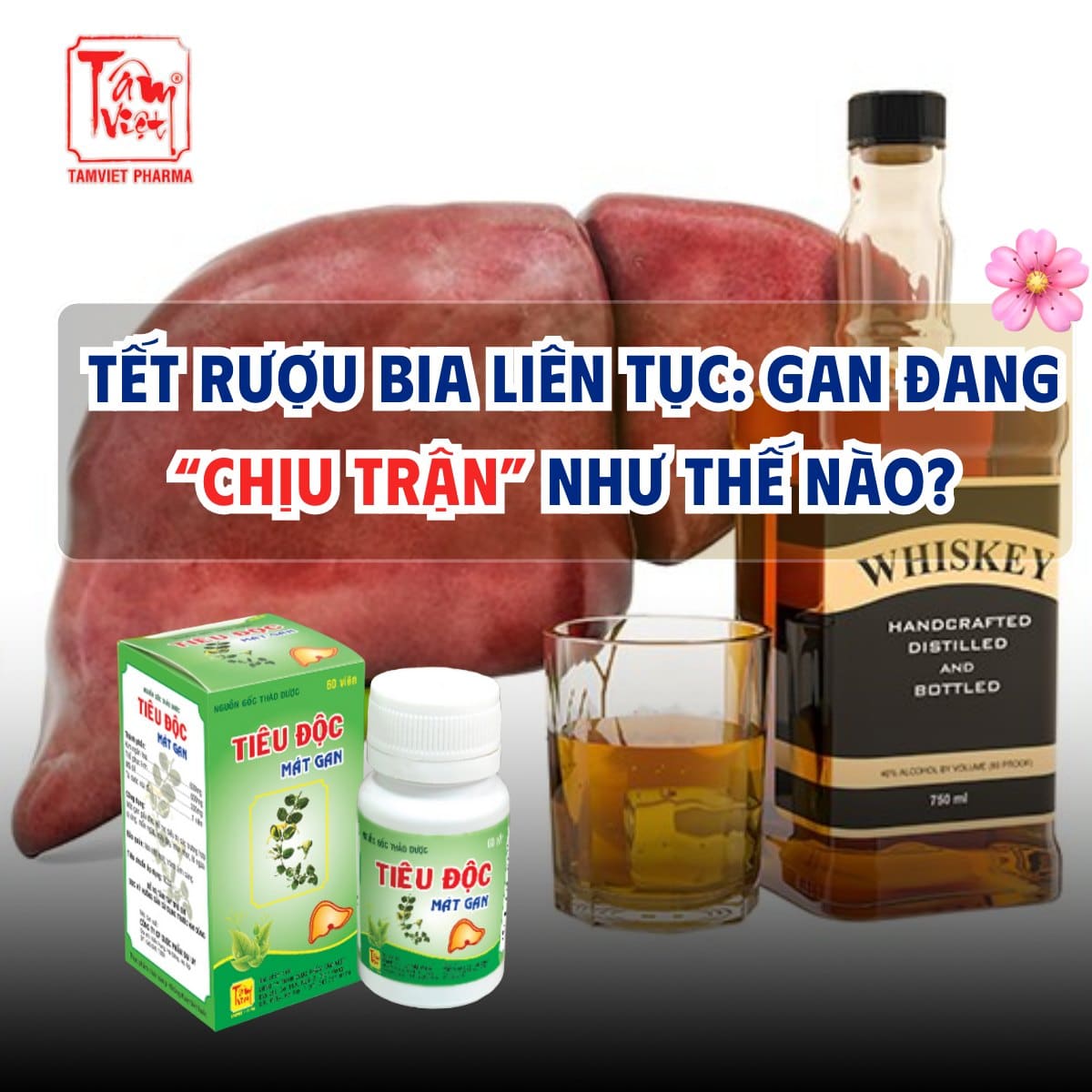 TẾT RƯỢU BIA LIÊN TỤC: GAN ĐANG “CHỊU TRẬN” NHƯ THẾ NÀO?