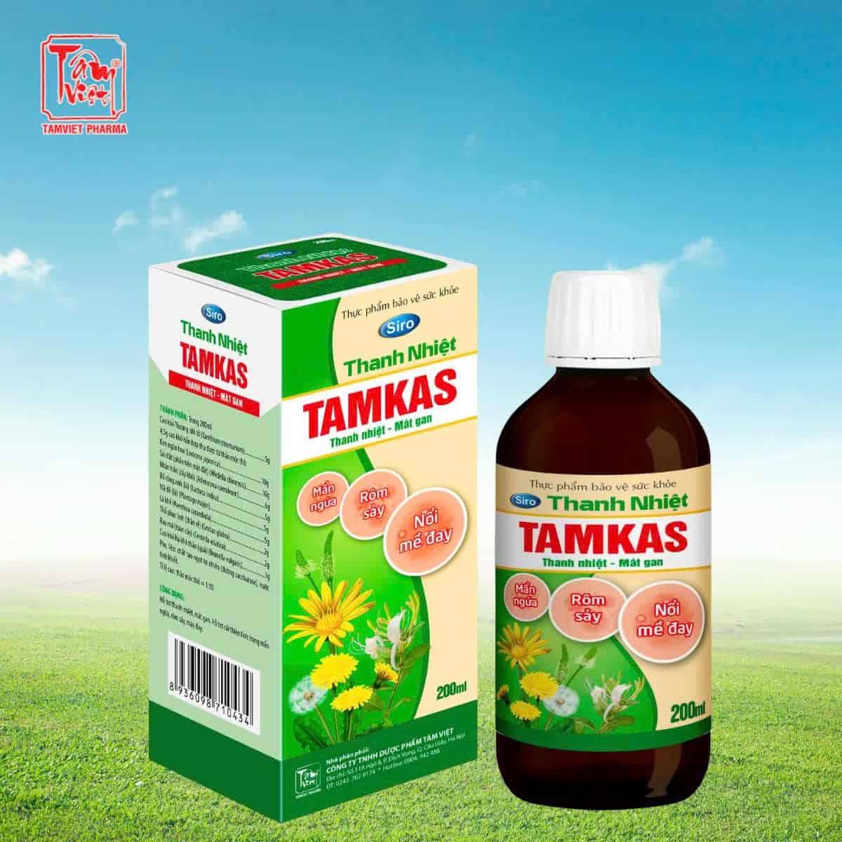 ĐÁNH BAY NÓNG TRONG NGƯỜI VỚI TAMKAS – BÍ QUYẾT THANH NHIỆT VỚI THẢO DƯỢC TỰ NHIÊN